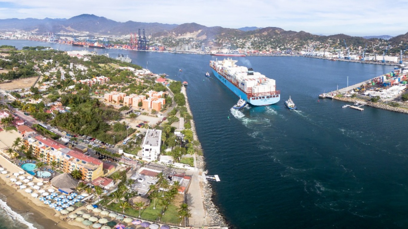15 MILLONES DE DÓLARES INVIRTIÓ MAERSK EN MANZANILLO EN 2025